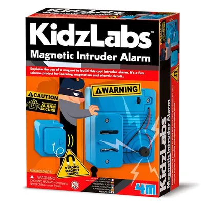 Obrázok produktu pre 4M KidzLabs DIY set Magnetic Intruder Alarm