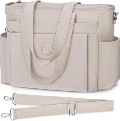 Obrázek produktu pro TEUEN Velká nylonová kabelka Dámská crossbody shopper 23L Modrá