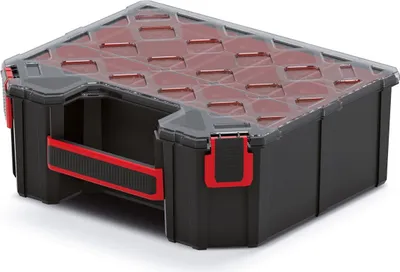 Zdjęcie produktu dla Organizer TAMON VI czarno-czerwony 57,7 cm