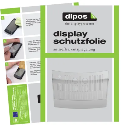 Produktbild von 2x Schutzfolie für NIVONA NICR 646 Tropfblech matt Displayschutzfolie Folie Display Schutz dipos