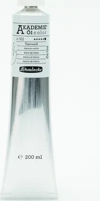 Immagine prodotto di Schmincke 200ml AKADEMIE olio colore bianco titanio 41 102 015