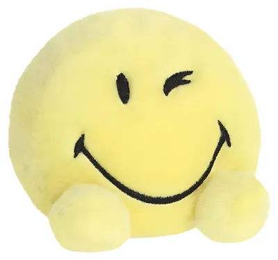 Produktbild von Aurora, 44301, Smiley Official Merchandise, Wink Smiley, 5In, Stofftier, gelb