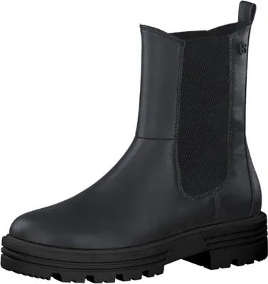 Produktbild von s.Oliver Damen Chelsea Boot Stiefelette Profilsohle Plateau 5-25411-39, Größe:38 EU, Farbe:Mehrfarbig