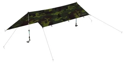 Imagen del producto de Husky Tarp Rover, 300 x 300 cm - Camuflaje, color verde