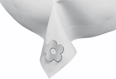 Produktbild von Famanu Tischdeckenbeschwerer mit Blumenmotiv - 4 Stück