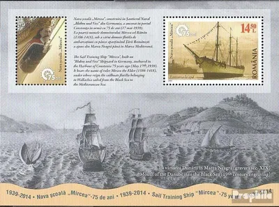 Produktbild von Briefmarken Rumänien 2014 Mi Block589 (kompl.Ausg.) postfrisch Segelschulschiff