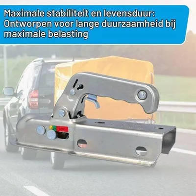 Productafbeelding van Kogelkoppeling tot 750 kg voor vierkante buis/60 mm
