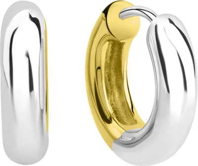 Produktbild von F Creolen 925/- Sterling Silber 1,7cm mehrfarbig 271210295-2