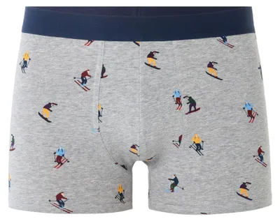 Produktbild von Celio Boxershorts Miboski für Herren aus Baumwolle und Stretch XXL mit Skimuster