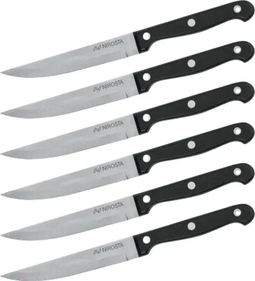 Immagine prodotto di Set di 6 coltelli da bistecca Nirosta Mega 21 cm