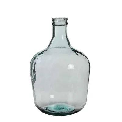Produktbild von Mica Decorations Diego Glasflasche - H42 x Ø27 cm - Recyceltes Glas - Transparent