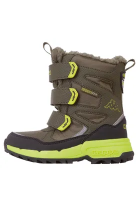 Kappa Unisex Kinder Stiefel BLACKPOOL TEX – Winterschuhe Mit Wasserdichter Membran & Warmfutter, Grau