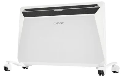 Zdjęcie produktu dla Konwektor COSTWAY, 1500W, 3 tryby pracy, termostat, zabezpieczenie przed przegrzaniem, funkcja ochrony przed zamarzaniem, pilot zdalnego sterowania, grzejnik mobilny, możliwość montażu na ścianie lub użytkowania jako urządzenie stojące