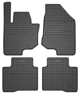 Productafbeelding van Rubberen automatten voor KGM Torres EVX vanaf 2023 (SUV) – 4-delig, zwart, op maat – Wielganizator SolidPRO