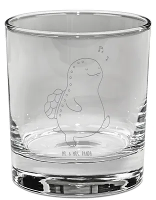 Produktbild von Mr. & Mrs. Panda Tumbler Schildkröte Pfeifen - Transparent - Geschenk, Whiskey, Old Fashioned Glas, Trennung, Bourbon, Depression, Schildkröten, Whiskyglas