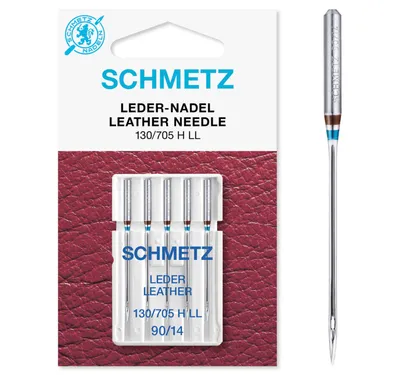 Produktbild von Schmetz | Leder Nadeln | 5er Packung 130/705HLL Nm 90