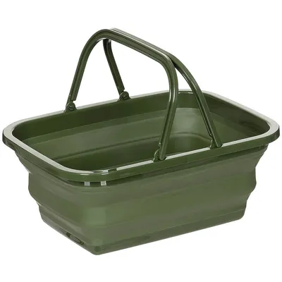 Zdjęcie produktu dla Składany kosz FoxOutdoor, oliwkowy, 9 l