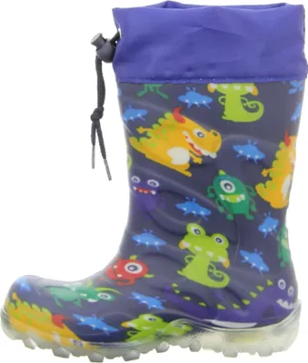 Produktbild von Beck Gummistiefel Blinking Monsters Mädchen 393438343132 Blau 27 EU