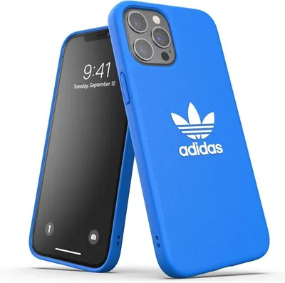 Immagine prodotto di Adidas o caso modellato di base Iphone 12Pro Max Niebiesko-Biały/Bluebird-White 42223