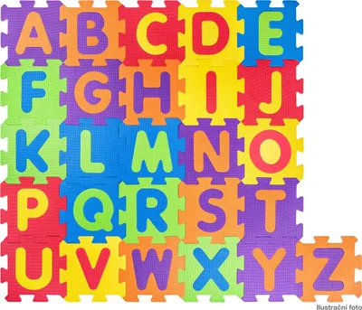 Obrázek produktu pro Plastica Pěnové Puzzle Abeceda 105591628