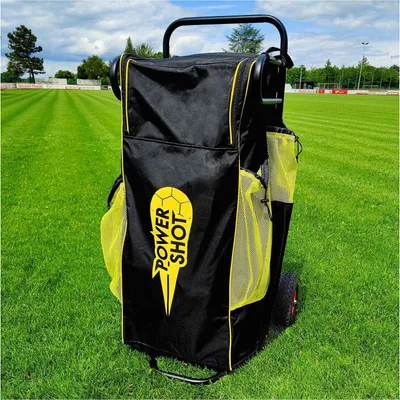 Produktbild von Powershot Transportwagen "Fußball", Gelb-Schwarz
