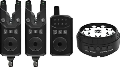 Produktbild von Sonik SKS2 Alarm Set 2+1 + Bivvy Lamp - Bissanzeiger Set