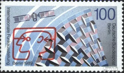 Produktbild von Briefmarken Berlin (West) 1989 Mi 847 (kompl.Ausgabe) postfrisch Funkausstellung