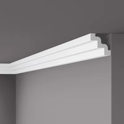 Immagine prodotto di Modanatura per soffitto NMC B1 NOMASTYL Noel Marquet Modanatura decorativa modanatura decorativa modanatura classica colore bianco 2 m