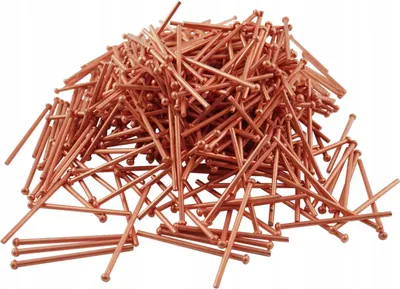 Obrázek produktu pro KOLÍKY 2,5 mm, měděné nýty, 500 ks, pro svařování elektrodou SPOTTER