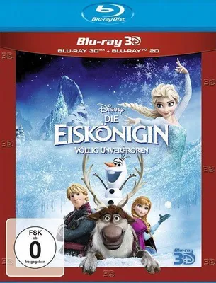 Produktbild von Die Eiskönigin - Völlig unverfroren [Blu-ray 3D+2D]