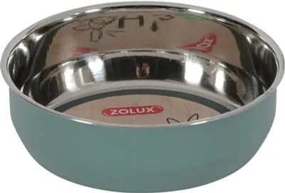 Produktbild von Zolux Ehop Futternapf Inox Edelstahl grün