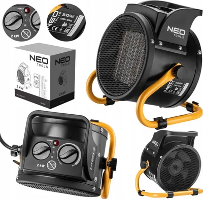 Zdjęcie produktu dla Nagrzewnica Elektryczna Ceramiczna PTC 2kW