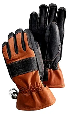 Produktbild von Fünf-Finger Handschuhe aus Leder für Herren - Hergestellt in der EU mit Futter für Herbst und Winter