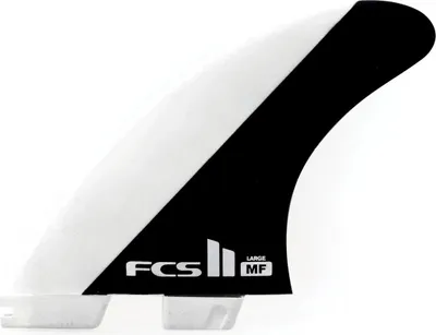 Produktbild von Surfflossen - Mick Fanning PC - Schwarz/Weiß - Mittel - FCS