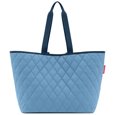 Produktbild von reisenthel classic shopper XL, Einkaufstasche, Tragetasche, Rhombus Blue, 26 L, DL4101