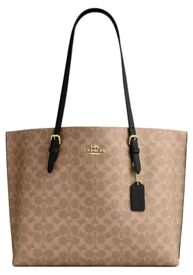 Produktbild von Damenhandtasche Coach Mollie Tote 25 in Signature Canvas, Braun