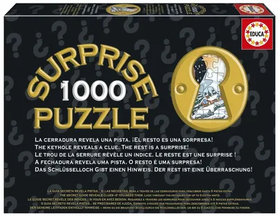 Imagen del producto de Rompecabezas de 1000 piezas, sorpresa, tema: Navidad, número de modelo: 113802