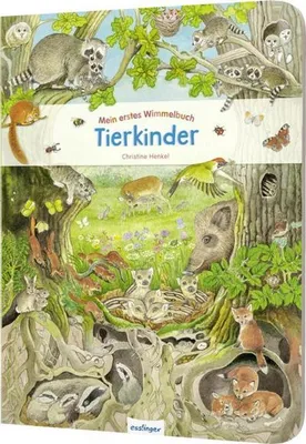 Produktbild von Mein erstes Wimmelbuch: Tierkinder