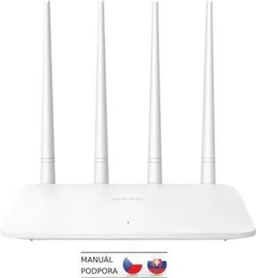 Obrázek produktu pro Tenda F6, Wi-Fi 4 (802.11n), Jednopásmový (2,4 GHz), Připojení na síť Ethernet, Bílá, Stolní router