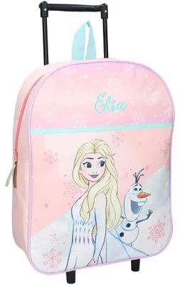 Immagine prodotto di Valigia da viaggio bambini Frozen Elsa Rosa, 39 x 30 x 13 cm