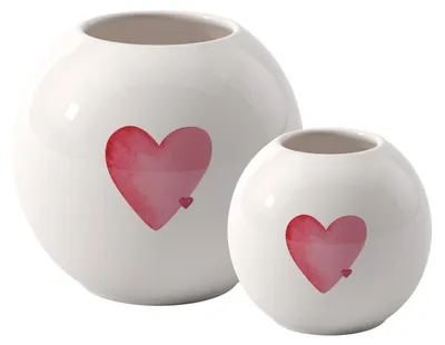 Produktbild von like. by Villeroy & Boch With Love Vasen-Set 2-teilig