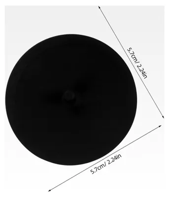 Produktbild von 2 Stück Silikon Rückspülreinigungsscheiben 57mm für Siebträger von Espressomaschinen