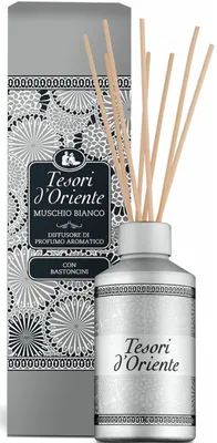 Image de Muschio Bianco Scent Sticks 200ml Parfum de luxe au musc blanc