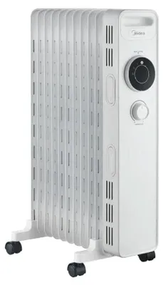 Obrázek produktu pro Midea NY2009-22M, Olejový elektrický přímotop, Olej, Vnitřní, Podlaha, Bílá, SPCC