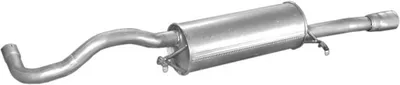Produktbild von POLMO 01.16 Endschalldämpfer für AUDI A4 Limousine (8D2, B5) Auspuff