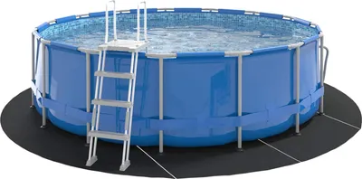 Immagine prodotto di Liner per piscine nero Ø 428 cm in tessuto non tessuto