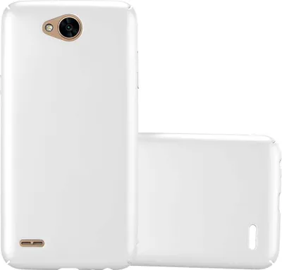 Produktbild von Cadorabo Hülle für LG X POWER 2 Schutzhülle in Silber Hard Case Handy Hülle Etui