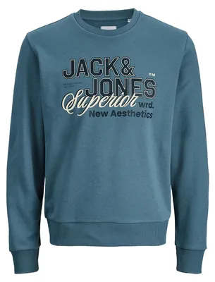 Produktbild von JACK & JONES Herren Sweatshirt Logo Sweat Crew Neck