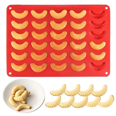 Image de Moule en silicone pour chocolats, idéal pour les biscuits, le chocolat, les glaçons, avec 30 cavités