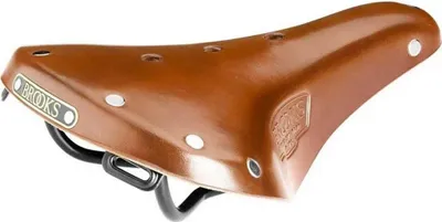 Productafbeelding van Brooks B17 Short, zadel voor fiets, stad, dames, bruin, effen, leer